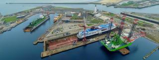 Heavy Lift Jack-up Apollo Completes Refit At Damen Shiprepair Dunkerque