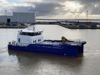 Damen delivered FCS 2610 'MMS Superior' for MMS Offshore