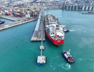 KSK Grain Terminal received first 100.000-tons grain vessel