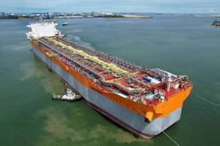 WATCH: Guyana-bound Prosperity FPSO Enters Drydock in Singapore