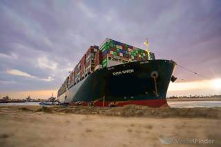 The Suez Canal Authority launched an investigation into the giant cargo ship Ever Given’s grounding