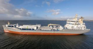 Zero emission at port operations on the way as Terntank introduces greener tanker
