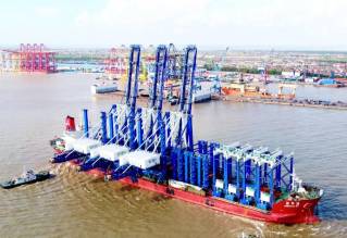 Five new ship-to-shore cranes arriving soon at SC Ports