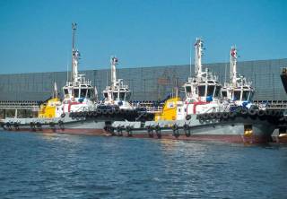 Four powerful new tugs from Sanmar Shipyards arrive at Port Qasim Authority, Pakistan