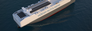 Launching the most environmentally friendly car carrier ever built