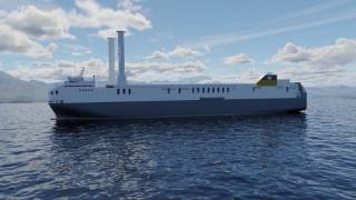 Norsepower announces the installation of Rotor Sails on the world’s largest short sea ro-ro vessel