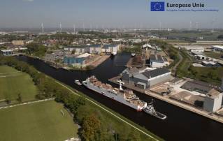 LNG Conversion project Munsterland reached final stage with finishing the interior