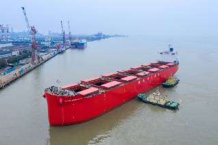 Kawasaki Delivers Bulk Carrier NAVIOS MAGELLANⅡ