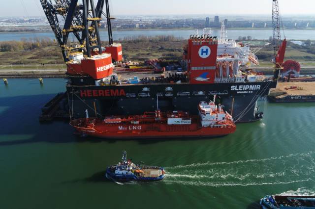 Record Breaking LNG Bunkering For Sleipnir In Rotterdam - VesselFinder