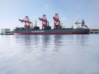 Oldendorff Carriers delivers cargo to BCPCL in Bangladesh