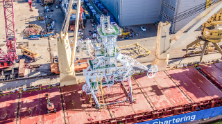 BLRT Group builds a unique Launch and Recovery System for a Namibian offshore diamond recovery vessel