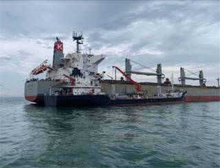 K LINE Conducts Trial Use of Marine Biofuel for Decarbonization on Supramax Bulker