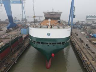 Finnlines’ new ro-ro vessels celebrate launching and keel laying