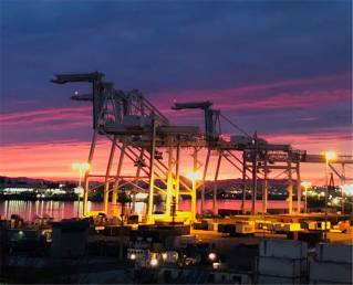 Port of Oakland export volume jumped 15.4 percent last month
