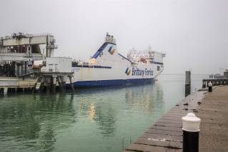 Brittany Ferries transports its first CMA CGM container from France to UK