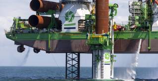 Deme Offshore and Eiffage Métal successfully completed foundation installation ahead of schedule at France’s First Offshore Wind Farm