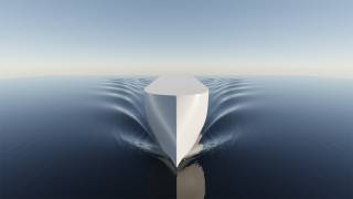 Designing Non-fossil Fuelled Ulstein X-Bow Container Vessel for Edge Navigation