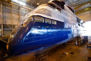 Spotted: The construction of the Yno 316 newbuild, an expedition cruise vessel for Lindblad Expeditions, progressing at Ulstein Verft