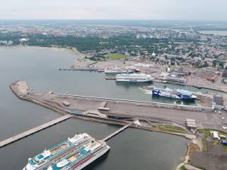 Port of Tallinn opened a new and sustainable terminal directly connected to new entertainment venues and tourist locations