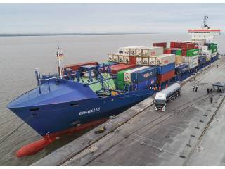 Container Ship Reduces Emissions through Synthetic Fuel