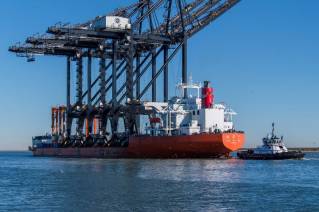 Three new cranes arrive at Port Houston