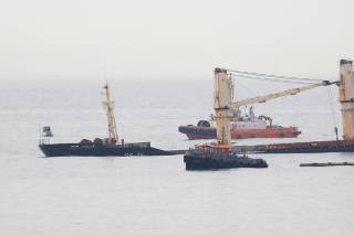 Video of cargo ship OS 35 carrying 250 tonnes of diesel colliding with tanker Adam LNG off Gibraltar – Oil Spill fears