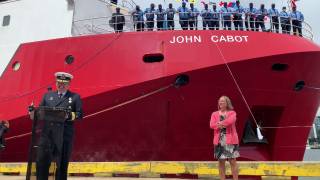 The Government of Canada’s newest Offshore Fisheries Science Vessel dedicated into service