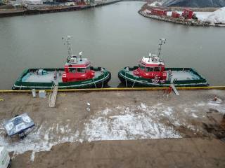Great Lakes Towing Christens New Tug Pair