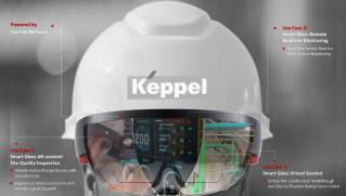Keppel O&M partners M1 to implement Southeast Asia’s first maritime 5G AR/VR Smart Glasses Solution