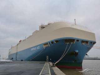 MOL trials microplastic collection device on its car carrier