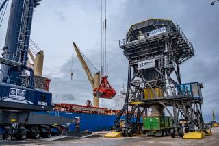 Rosyth’s Agri-hub has bumper month handling over 100,000 tonnes of product