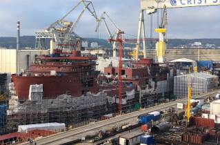 Ulstein: All Blocks Assembled for Nexans Aurora