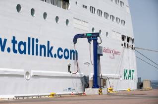 Tallink Grupp’s Vessels Silja Europa and Baltic Queen are using shore power during port stays in Tallinn’s Old City Harbour
