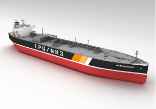 NYK to Build Its Third LPG Dual-Fuel Very Large LPG / NH3 Carrier