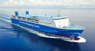Trans-Asia Launches Biggest Brand New RoPax from Japan, mv TA21
