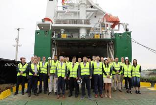 A regular Ro-Ro line to Sweden starts operating in the port of Riga