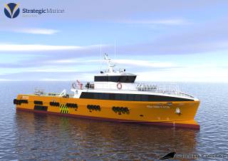 Strategic Marine announces new 42m Gen 4 Fast Crew Boat