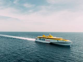 Austal Philippines delivers 118 metre high-speed trimaran ferry to Fred.Olsen Express