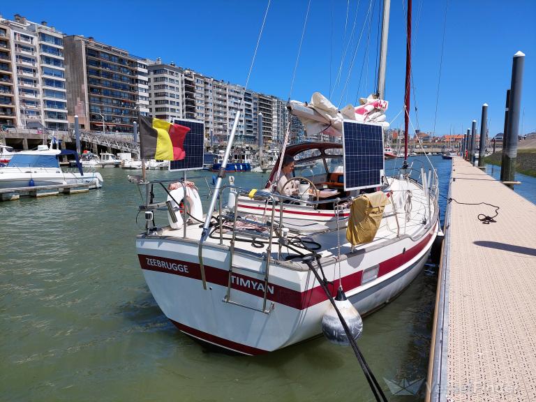 TIMYAN, Sailing vessel - Details and current position - MMSI 205451630 ...