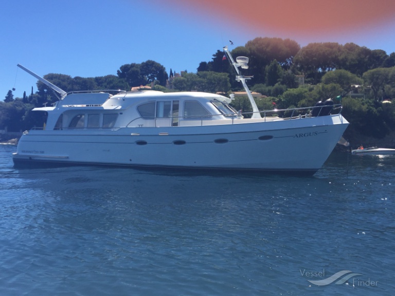 ARGUS, Pleasure craft Details and current position MMSI 205739810