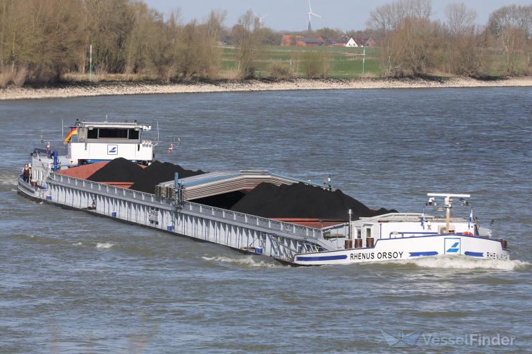 RHENUS ORSOY, Cargo ship - Details and current position - MMSI ...