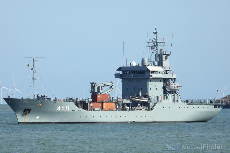 GERMAN WARSHIP A511