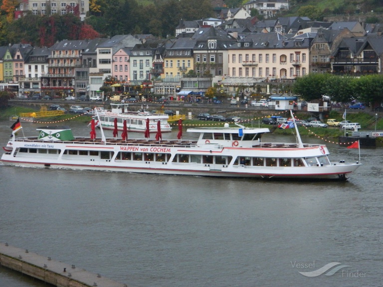 WAPPEN VON COCHEM, Pleasure craft Schiffsdaten und aktuelle Position MMSI 211513820