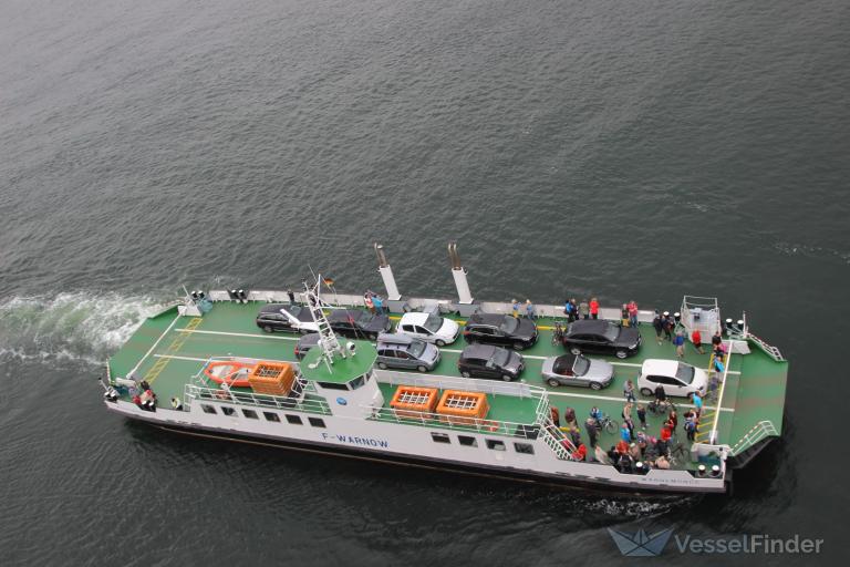 WARNOW, Passenger ship Details and current position MMSI 211624870
