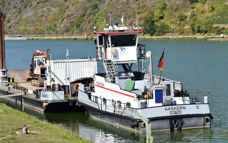 NASHORN, Dredging or UW ops - Details and current position - ENI