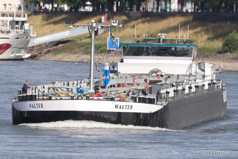 WALTER, Tanker - Schiffsdaten und aktuelle Position - ENI 02327632 ...