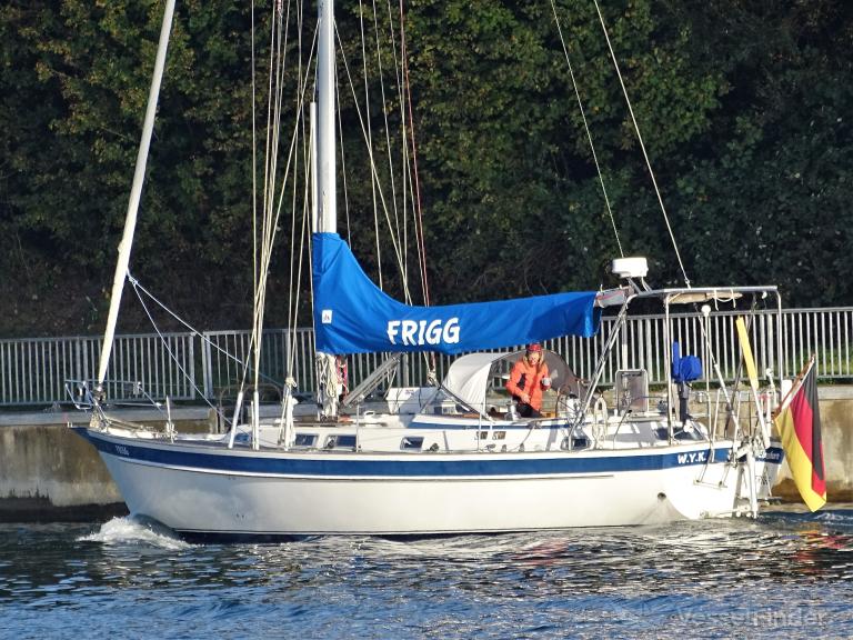 FRIGG, Pleasure craft - Details and current position - MMSI 211773630 ...