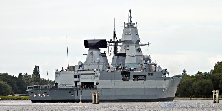 GERMAN WARSHIP F221 photo
