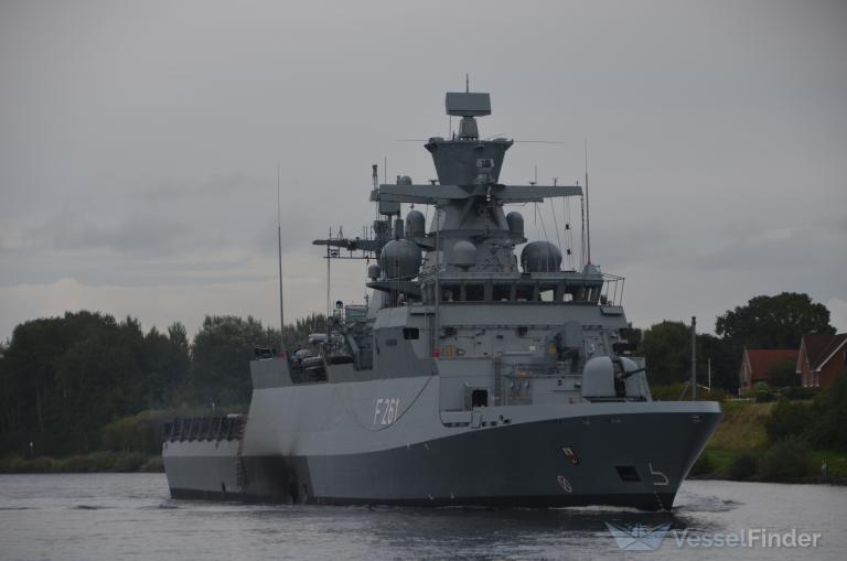 GERMAN WARSHIP F261