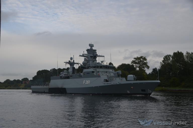 GERMAN WARSHIP F261